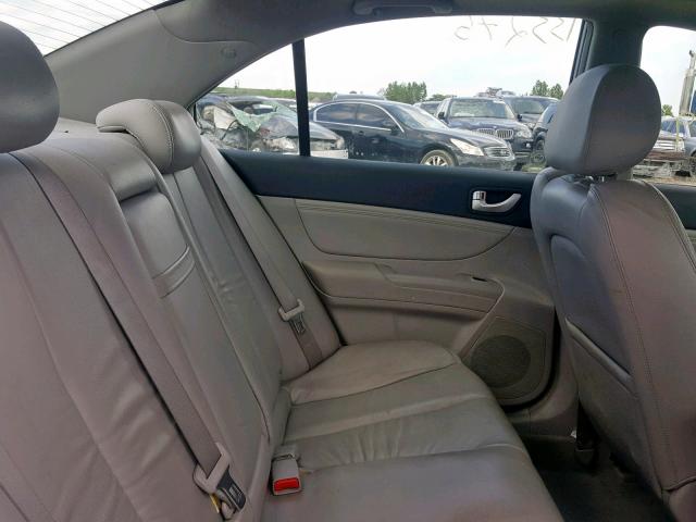 5NPET46F77H203853 - 2007 HYUNDAI SONATA GL BLUE photo 6