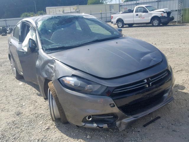 1C3CDFBH8DD123104 - 2013 DODGE DART SXT GRAY photo 1