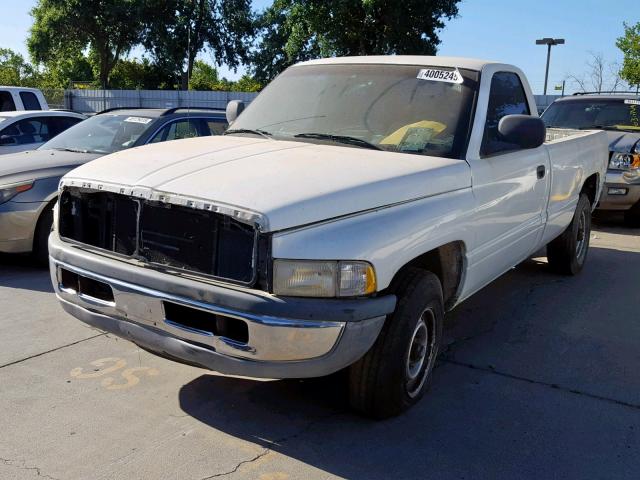 3B7KC26WXXM581084 - 1999 DODGE RAM 2500 WHITE photo 2