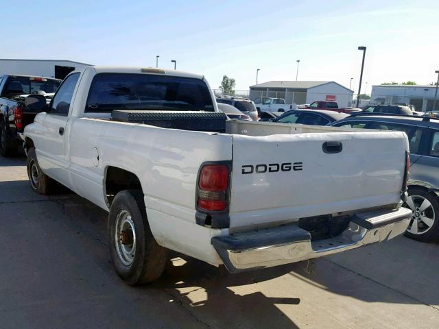 3B7KC26WXXM581084 - 1999 DODGE RAM 2500 WHITE photo 3