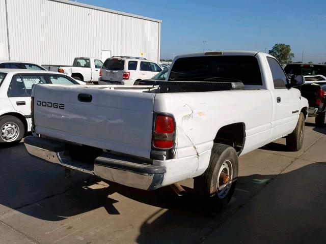 3B7KC26WXXM581084 - 1999 DODGE RAM 2500 WHITE photo 4