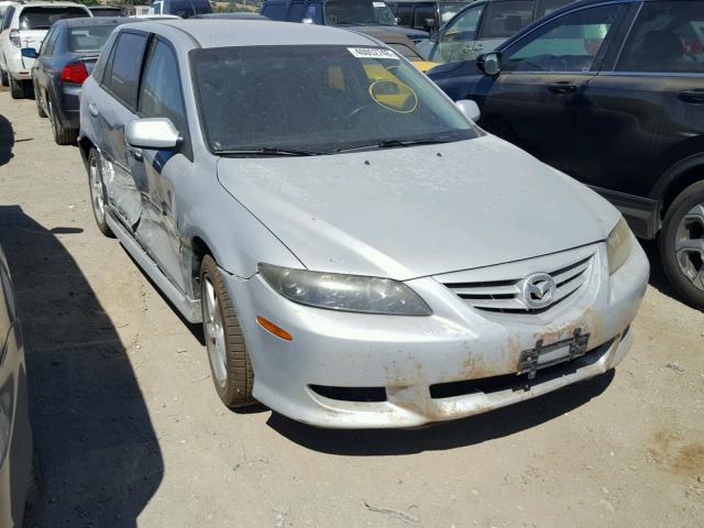 1YVFP82D245N87132 - 2004 MAZDA 6 S SILVER photo 1