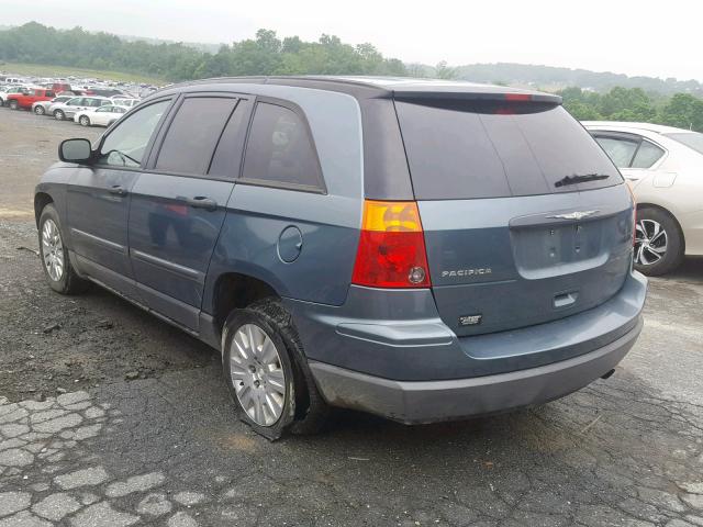 2A4GM484X6R865150 - 2006 CHRYSLER PACIFICA BLUE photo 3