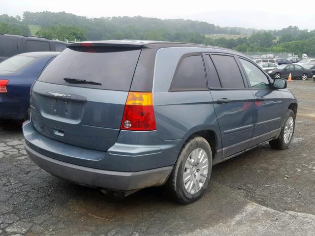 2A4GM484X6R865150 - 2006 CHRYSLER PACIFICA BLUE photo 4