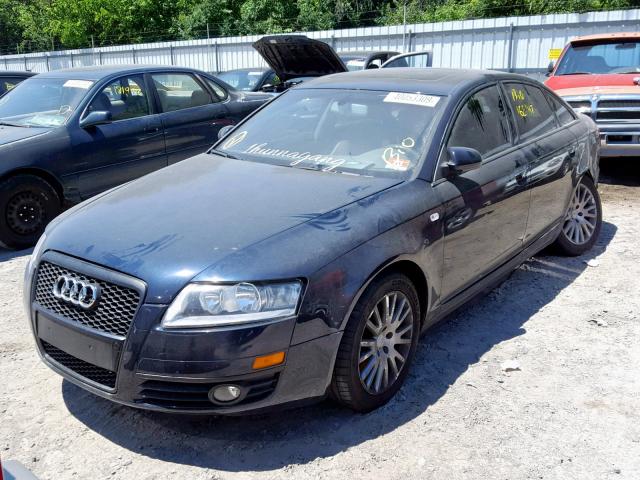 WAUDG74F46N024718 - 2006 AUDI A6 3.2 QUA BLUE photo 2