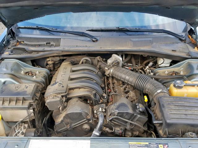 2D8FV48TX5H515609 - 2005 DODGE MAGNUM SE GREEN photo 7