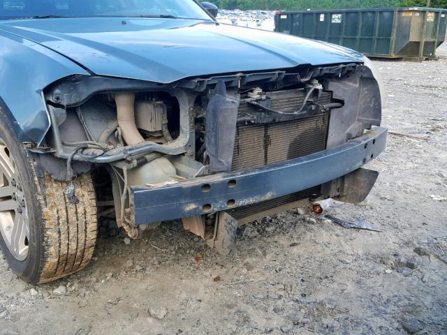 2D8FV48TX5H515609 - 2005 DODGE MAGNUM SE GREEN photo 9