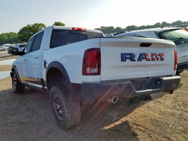 1C6RR7YT5HS692395 - 2017 RAM 1500 REBEL თეთრი ფოტო 3