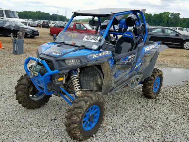 3NSVDM995HF926585 - 2017 POLARIS RZR XP 100 BLUE photo 2