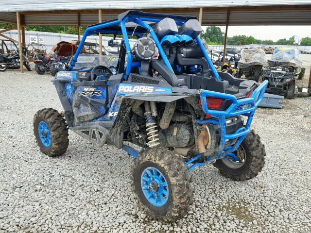 3NSVDM995HF926585 - 2017 POLARIS RZR XP 100 BLUE photo 3