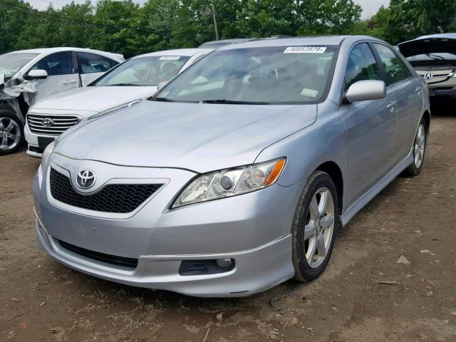 4T1BE46K97U572869 - 2007 TOYOTA CAMRY NEW SILVER photo 2