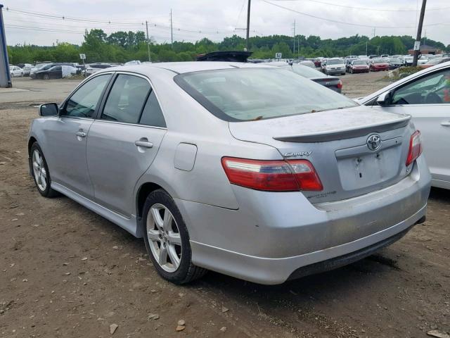 4T1BE46K97U572869 - 2007 TOYOTA CAMRY NEW SILVER photo 3