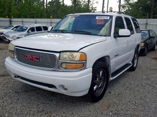 1GKEK63U44J139831 - 2004 GMC YUKON DENA WHITE photo 2