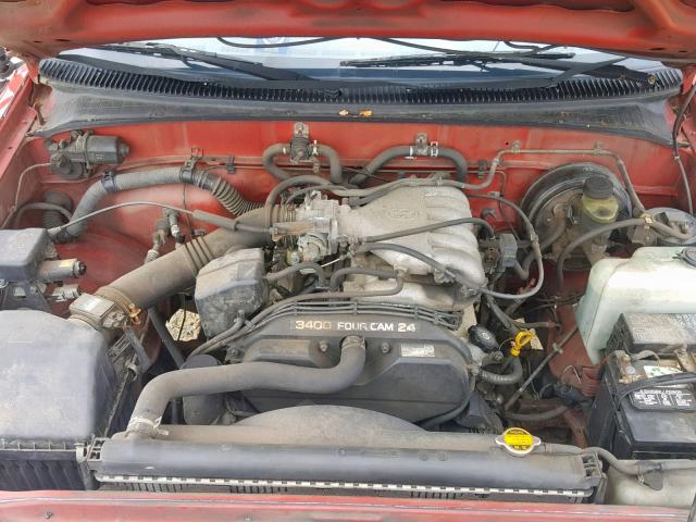 JT4TN14D5T0020489 - 1996 TOYOTA T100 XTRAC RED photo 7