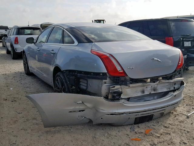 SAJWA1CB1BLV08703 - 2011 JAGUAR XJ BASE SILVER photo 3