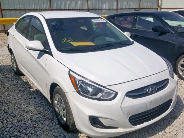 KMHCT4AE7HU169454 - 2017 HYUNDAI ACCENT SE WHITE photo 1