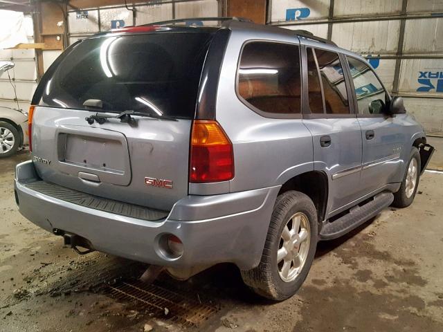 1GKDT13S062328550 - 2006 GMC ENVOY BLUE photo 4