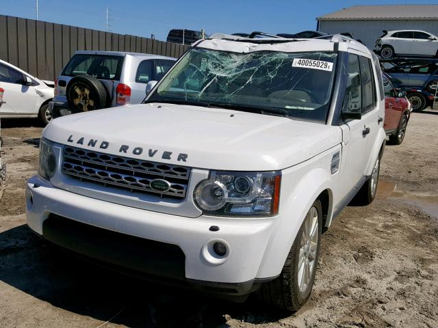 SALAG2D42BA573772 - 2011 LAND ROVER LR4 HSE WHITE photo 2