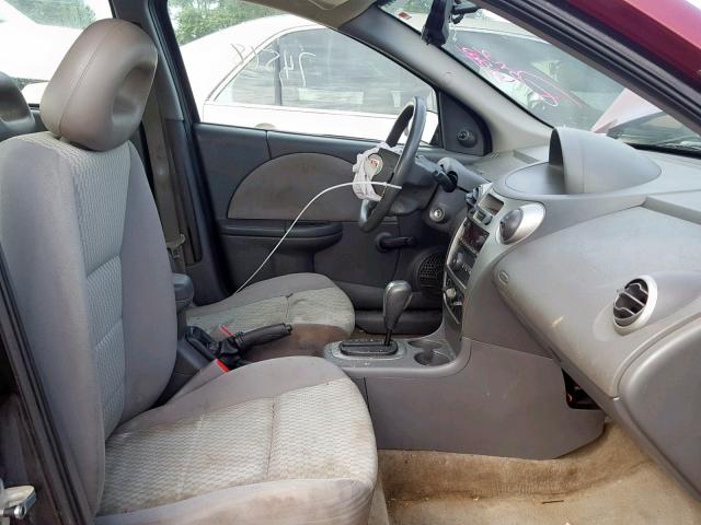 1G8AJ55F47Z150947 - 2007 SATURN ION LEVEL RED photo 5