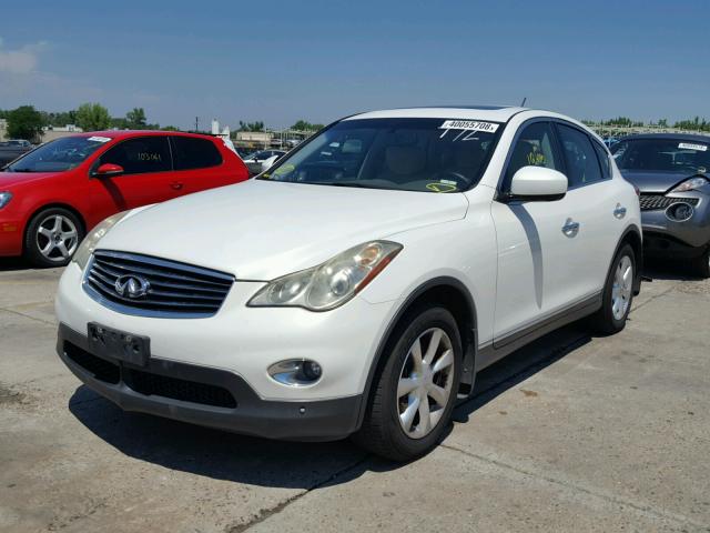 JN1AJ0HR1AM753439 - 2010 INFINITI EX35 BASE WHITE photo 2
