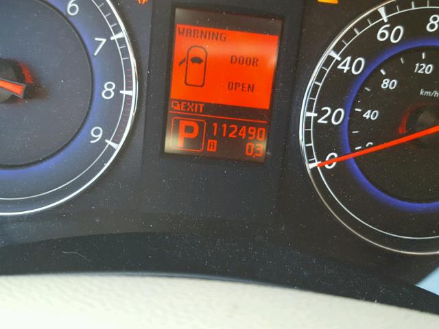 JN1AJ0HR1AM753439 - 2010 INFINITI EX35 BASE WHITE photo 8