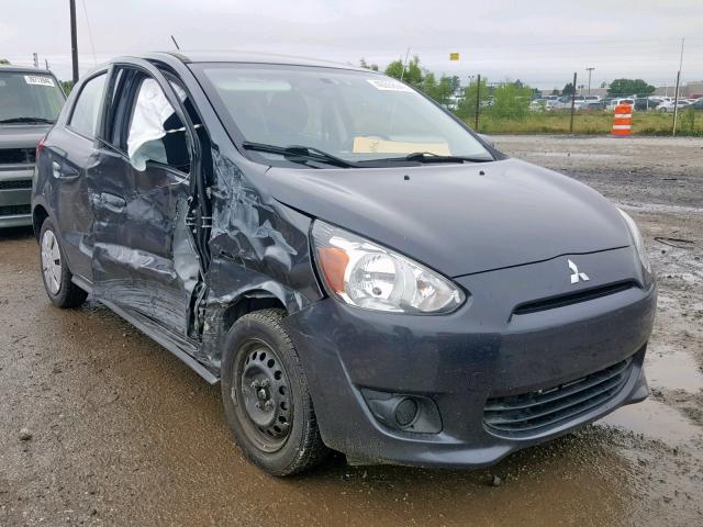 ML32A3HJ6FH012347 - 2015 MITSUBISHI MIRAGE DE GRAY photo 1