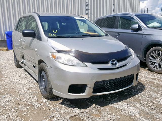 JM1CR193070145880 - 2007 MAZDA 5 SILVER photo 1