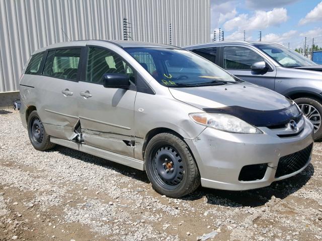 JM1CR193070145880 - 2007 MAZDA 5 SILVER photo 9