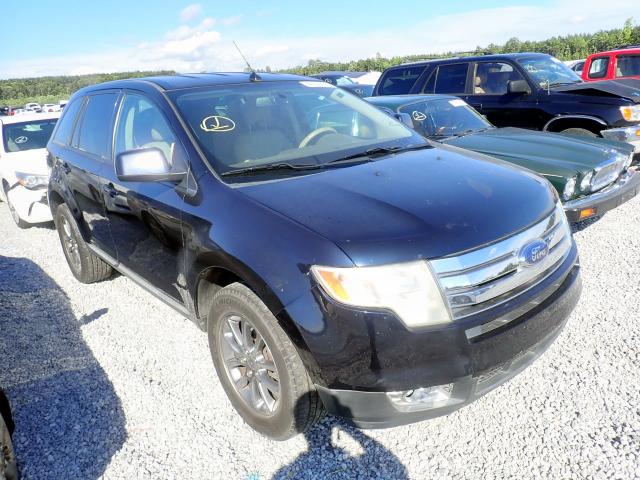 2FMDK38C68BA06712 - 2008 FORD EDGE SEL BLUE photo 1