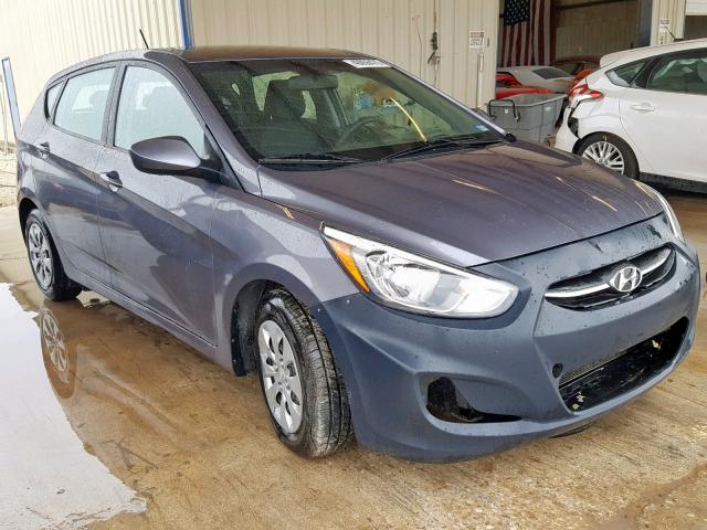 KMHCT5AE6HU304946 - 2017 HYUNDAI ACCENT SE CHARCOAL photo 1