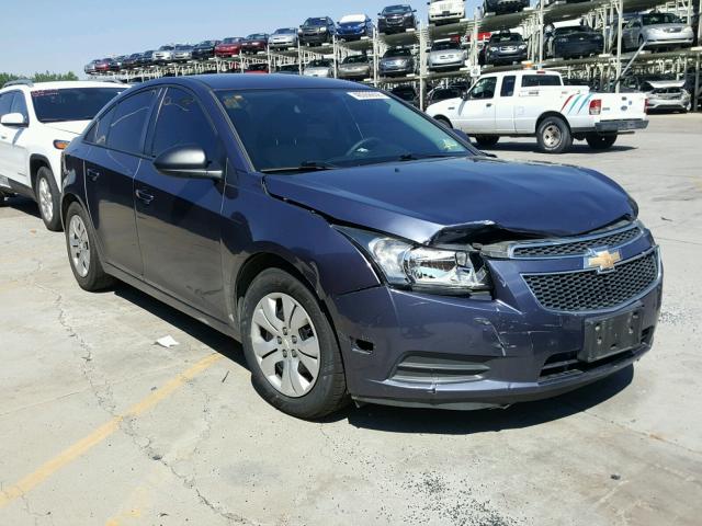 1G1PA5SH4E7109001 - 2014 CHEVROLET CRUZE LS BLUE photo 1