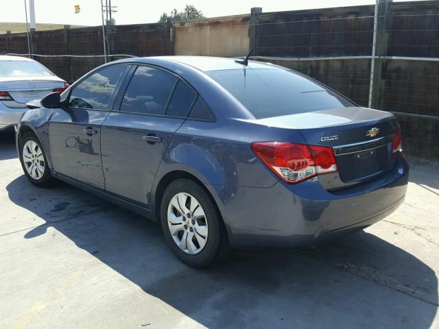 1G1PA5SH4E7109001 - 2014 CHEVROLET CRUZE LS BLUE photo 3