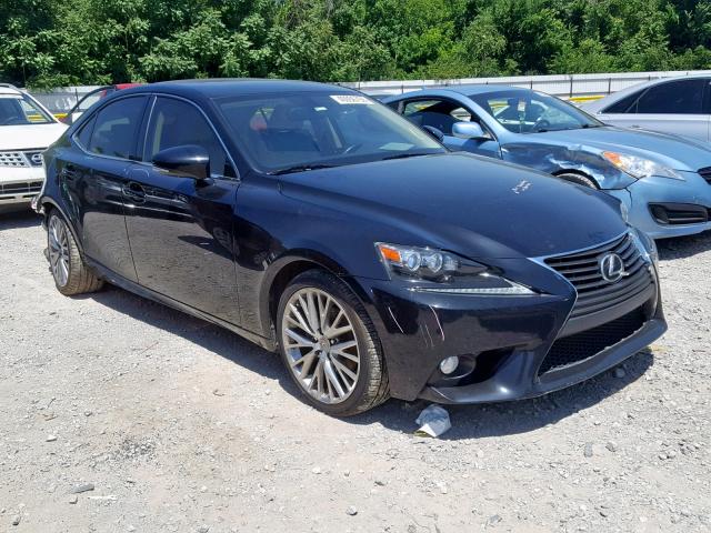 JTHBF1D25E5025803 - 2014 LEXUS IS 250 BLACK photo 1