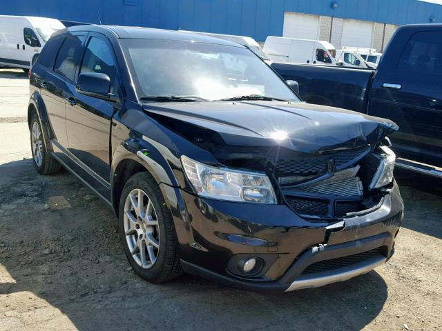 3D4PH7FG2BT535120 - 2011 DODGE JOURNEY R/ BLACK photo 1