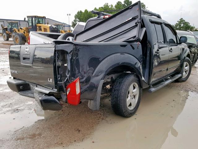 1N6AD07U68C415378 - 2008 NISSAN FRONTIER C BLACK photo 4