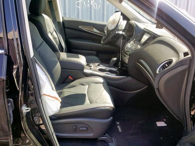 5N1DL0MN2KC558248 - 2019 INFINITI QX60 LUXE BLACK photo 5