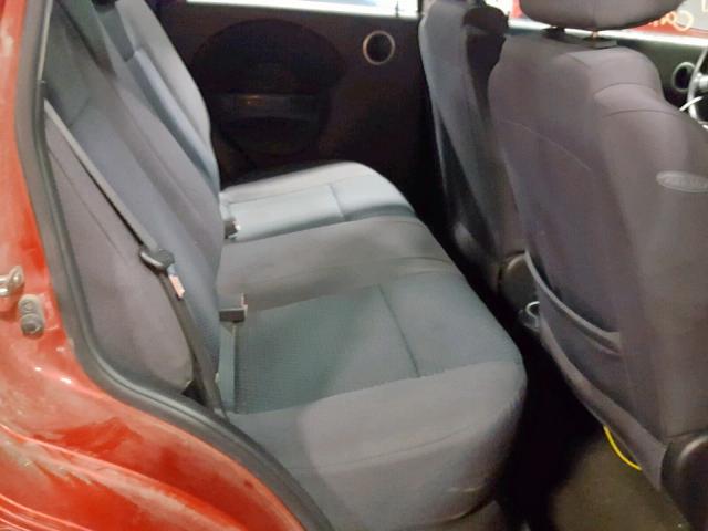 KL1TD66618B081985 - 2008 CHEVROLET AVEO BASE Қызыл фото 6