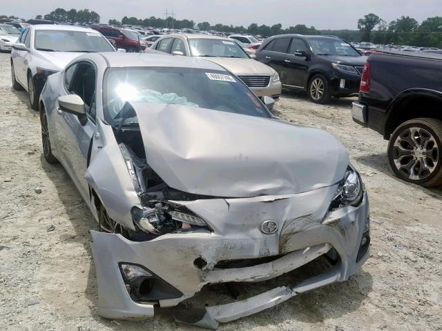 JF1ZNAA14D2733478 - 2013 TOYOTA SCION FR-S SILVER photo 1