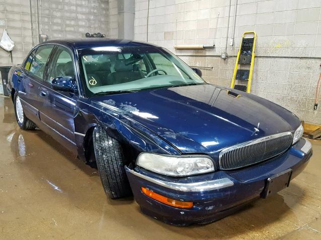 1G4CW54K124196445 - 2002 BUICK PARK AVENU BLUE photo 1