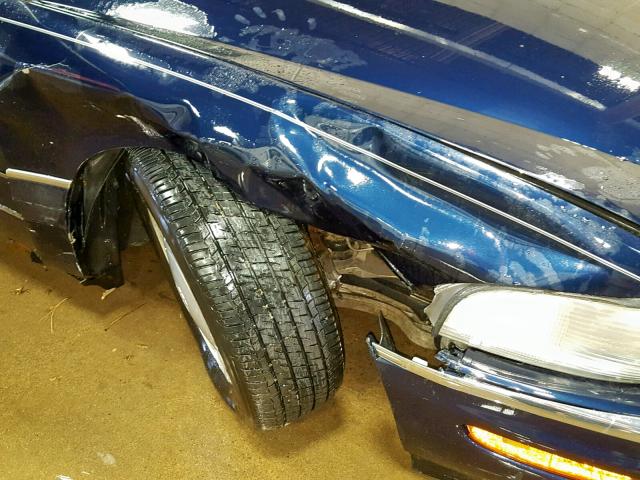 1G4CW54K124196445 - 2002 BUICK PARK AVENU BLUE photo 10