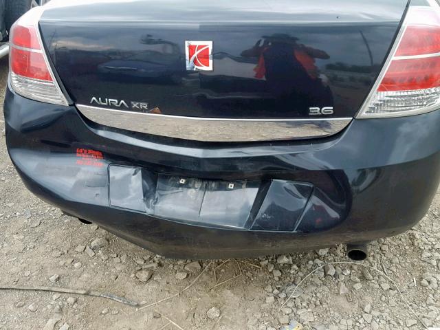 1G8ZX57719F169676 - 2009 SATURN AURA XR BLACK photo 9