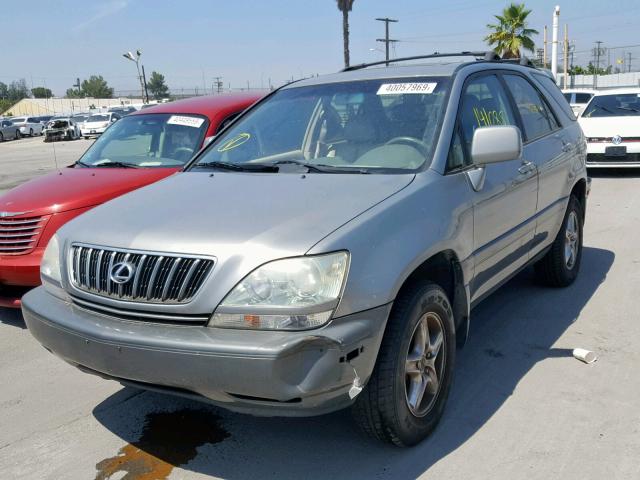 JTJGF10U610083065 - 2001 LEXUS RX 300 GRAY photo 2