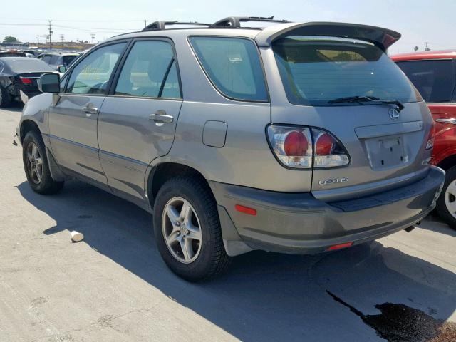 JTJGF10U610083065 - 2001 LEXUS RX 300 GRAY photo 3