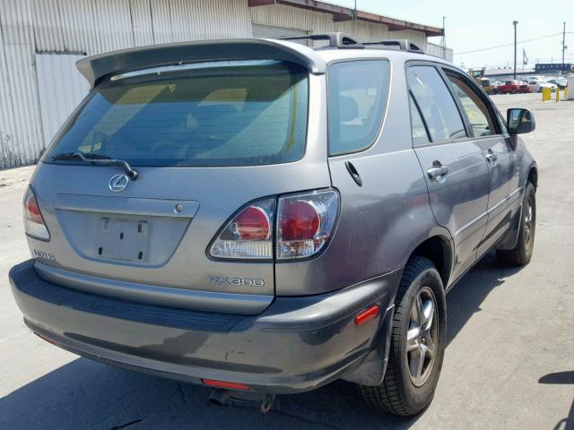 JTJGF10U610083065 - 2001 LEXUS RX 300 GRAY photo 4