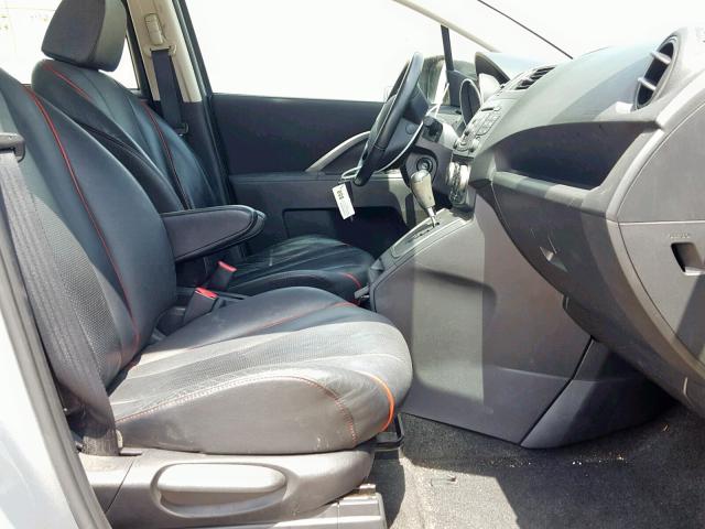 JM1CW2DL1C0138677 - 2012 MAZDA 5 GRAY photo 5