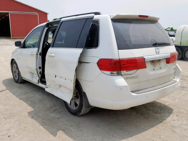 5FNRL38858B506608 - 2008 HONDA ODYSSEY TO WHITE photo 3