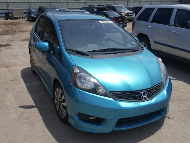 JHMGE8H5XCC020241 - 2012 HONDA FIT SPORT TURQUOISE photo 1