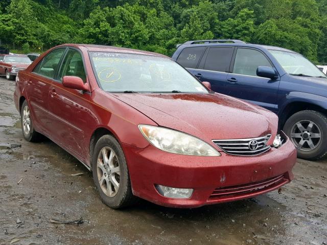 4T1BF30K96U115400 - 2006 TOYOTA CAMRY LE მუქწითელი ფოტო 1