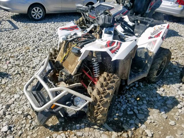 4XASVE950FA636238 - 2015 POLARIS SCRAMBLER WHITE photo 2