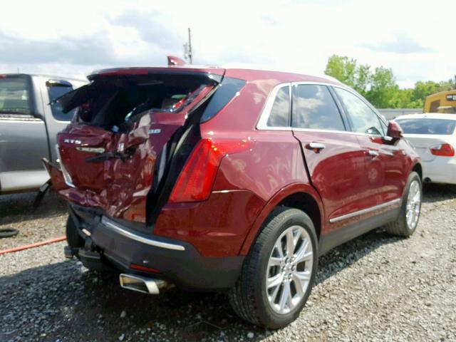 1GYKNERS2HZ131590 - 2017 CADILLAC XT5 PREMIU RED photo 4